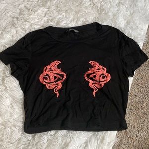 Dragon crop top
